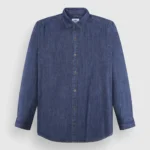 Dark Blue Denim Shirt