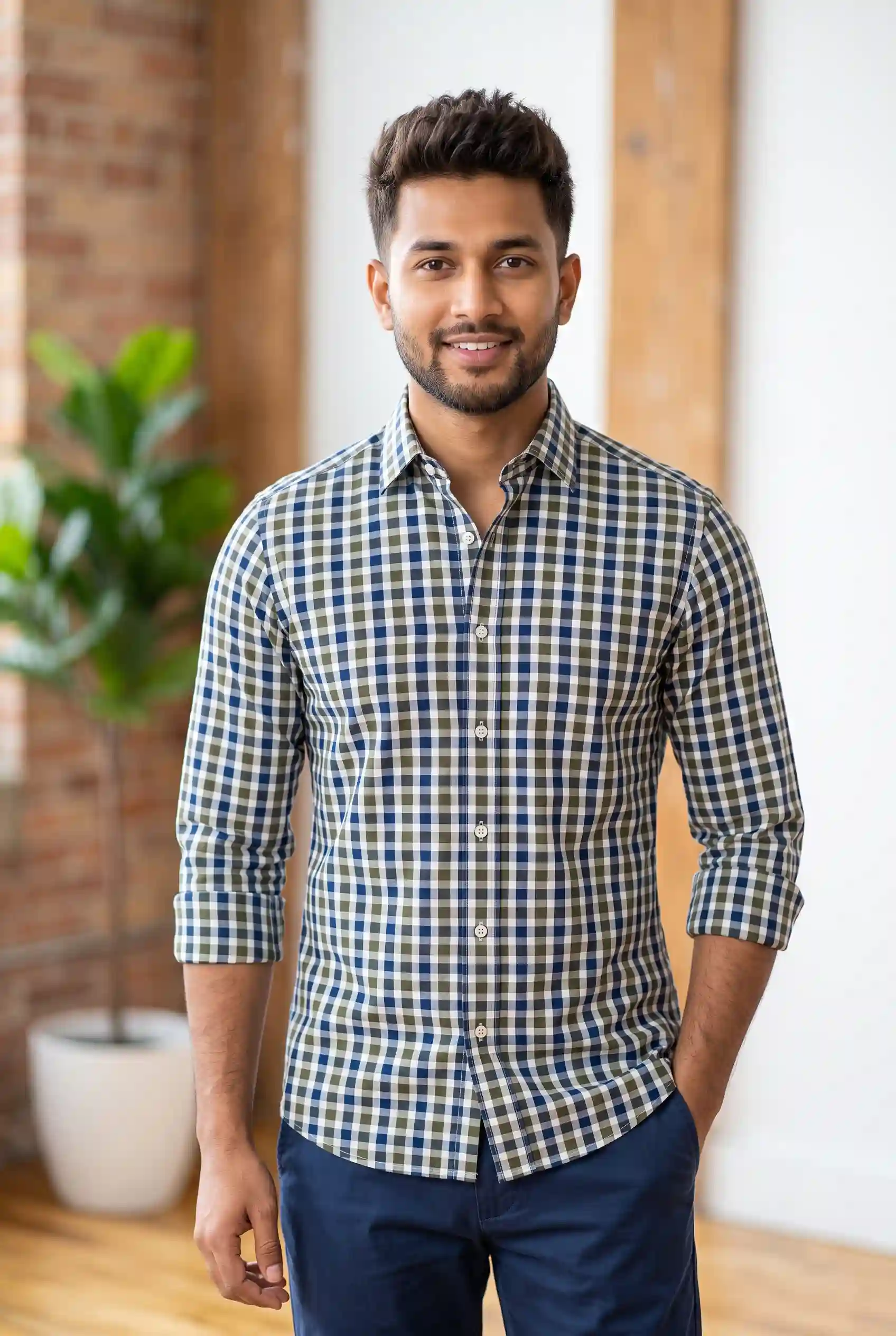 Check Shirt-Stylin