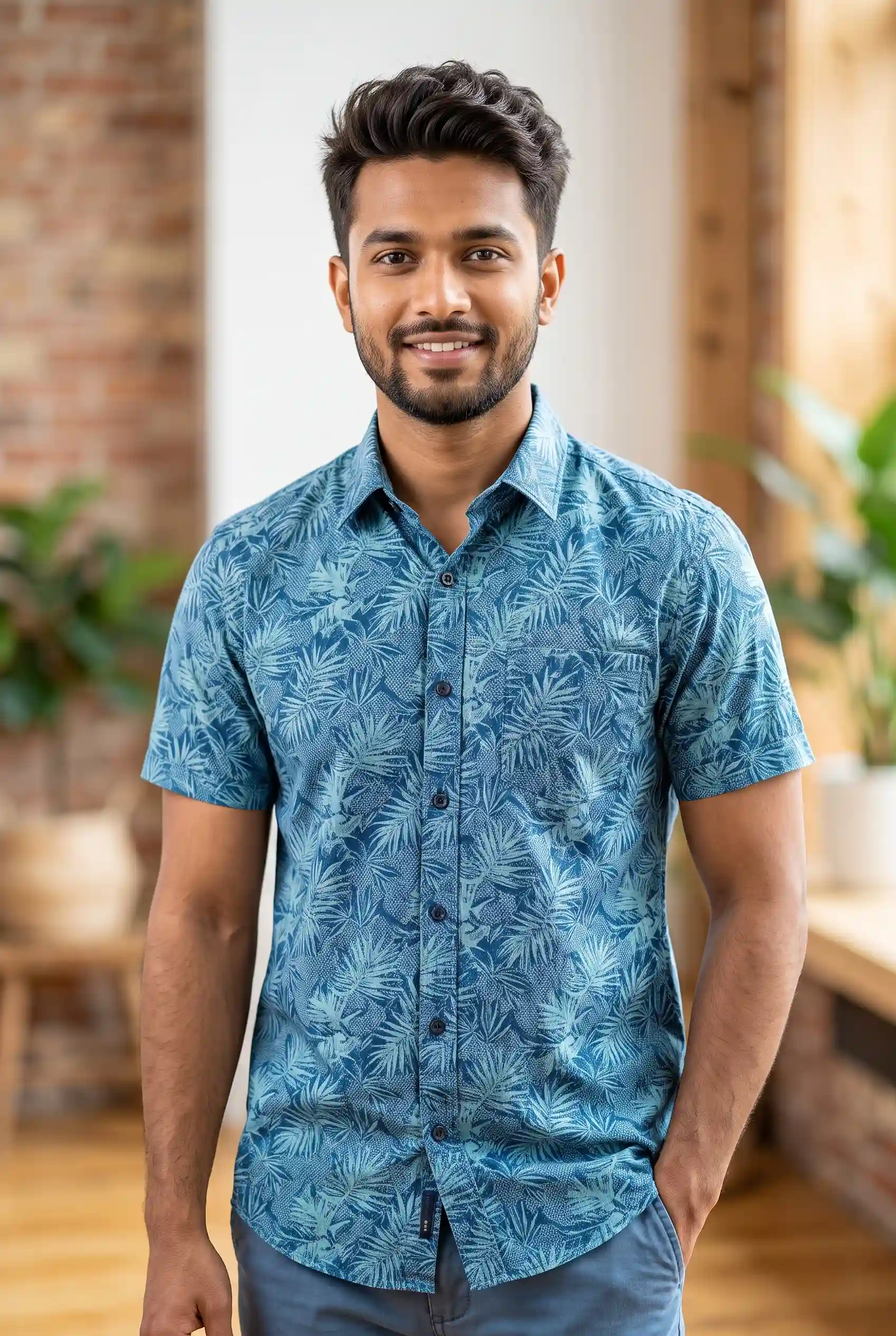 Half Sleeve Shirt-Stylin